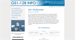 Desktop Screenshot of gs1-128.info